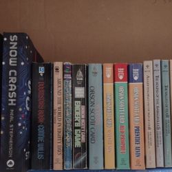 Book Lot (22), Sci-fi, Fantasy, Mystery, Mass Market Paperback 