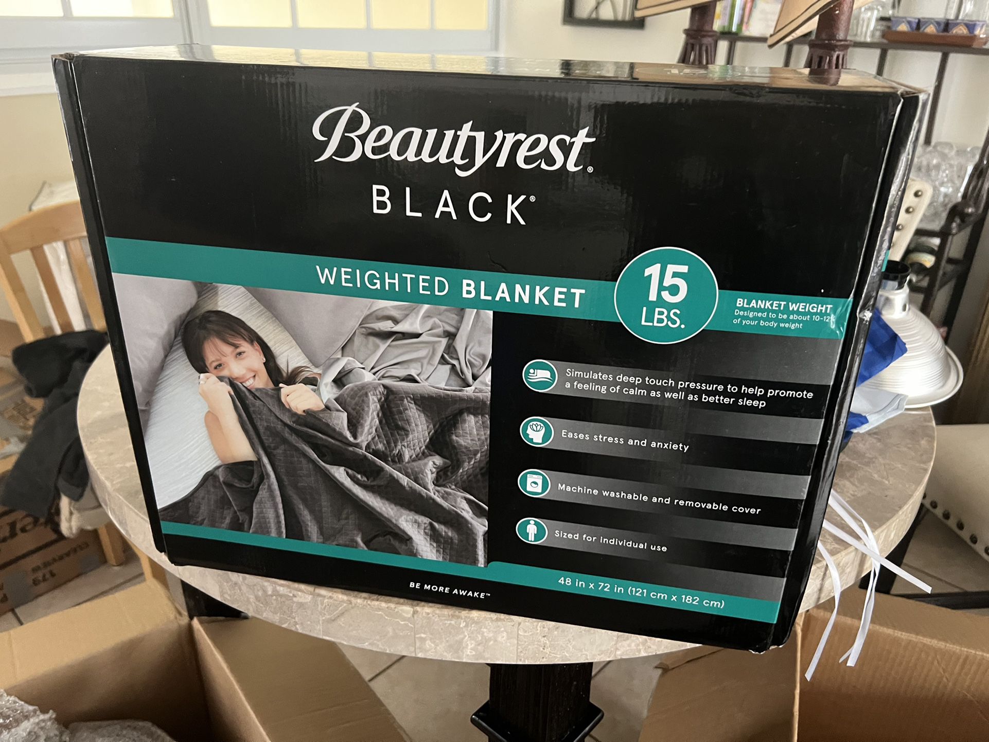 Beautyrest Black Weighted Blanket