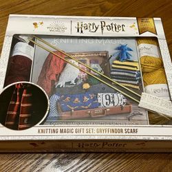 Harry Potter knitting gift set