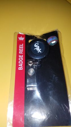 Chicago White Sox badge reel holder new