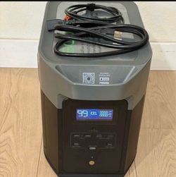 EF ECOFLOW Portable Power Station DELTA Max, 2000W LFP Solar Generator, Full Charge in 1 Hr, 2016Wh