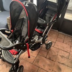 Sit And Stand Double Stroller
