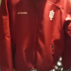 Hoosier Colombia Zip Up Dri Fit Jacket