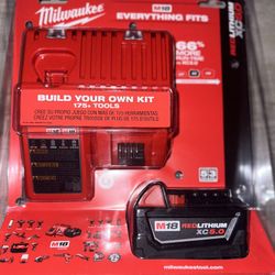 Milwaukee Batería 5.0 Con Cargador 