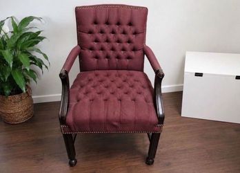 Burgundy Chair $100 FIRM
