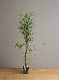 46” Tall Faux Cypress Tree in Pot Liner Plant Artificial Tree for Home Decor Artificial Plants