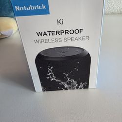 NEW Notabrick Ki Waterproof Bluetooth Speaker - 15W Stereo Sound