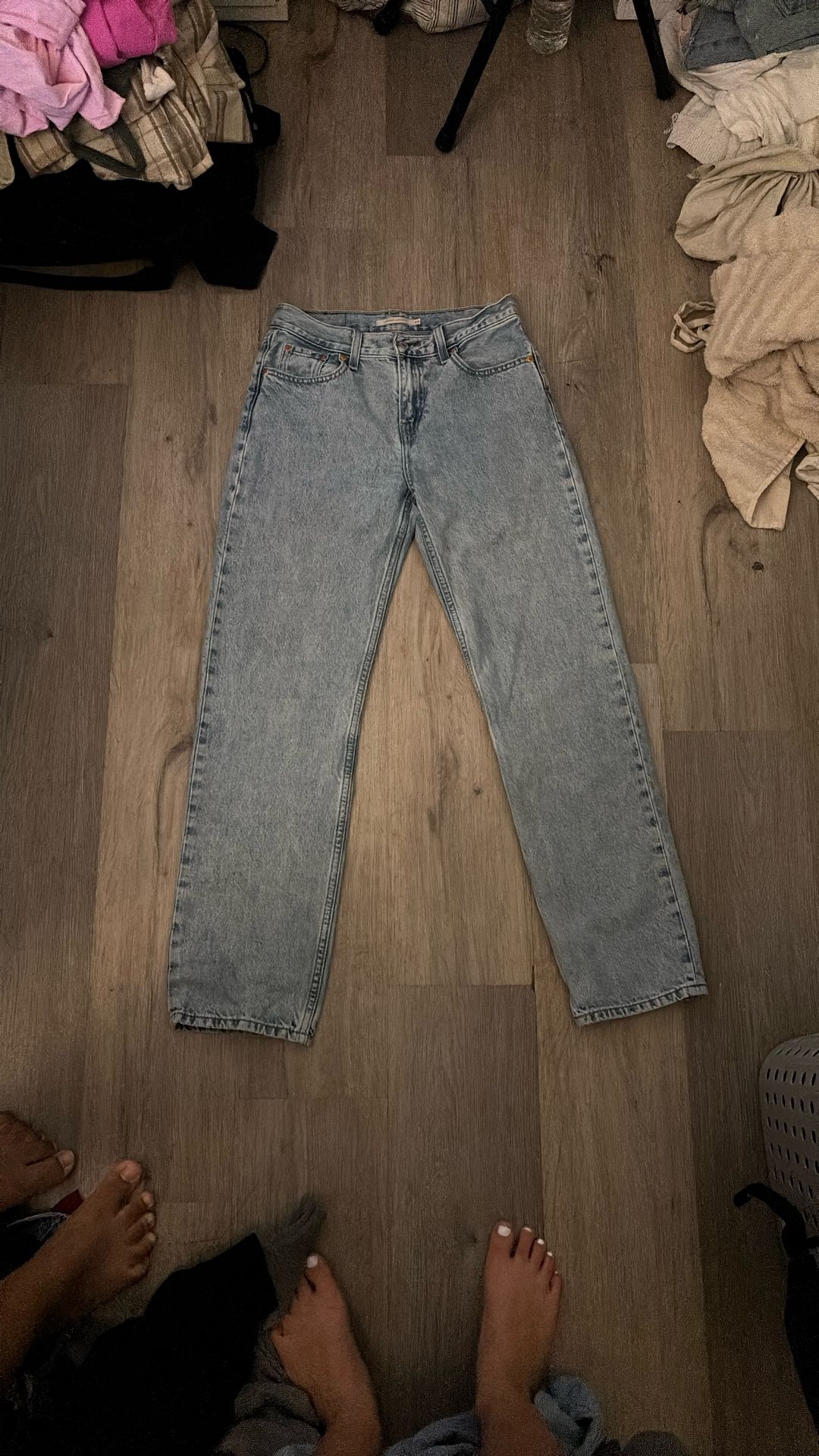 Levi’s low pro straight leg jeans