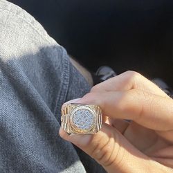 10k gold Rolex ring