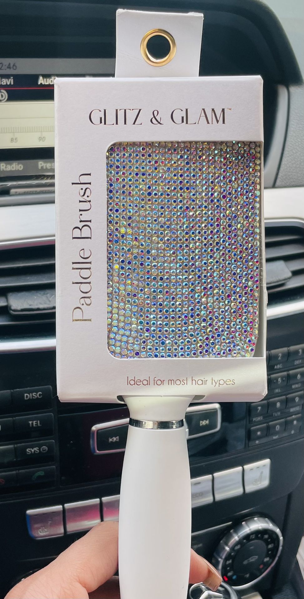 Glitz and glam Hair  brush brand new