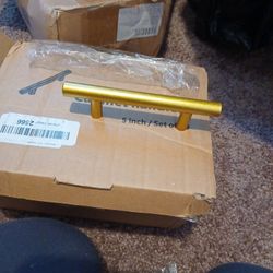 Gold Cabinet Handle Drawer