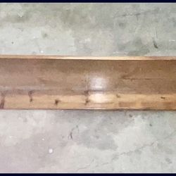 Nice Heavy Real Wood 6 Foot Long Shelf