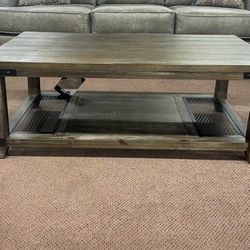 Ashley Furniture Rustic Coffee Table 