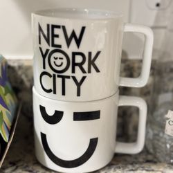 Mug Set Of 2 New York City SMILE 