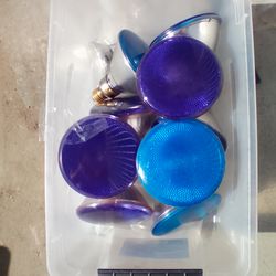 1790 Lumens Halogen 120w bulbs (4 Purple) (6 Blue)