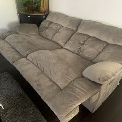 Double seater recliner.