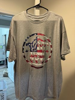 Smith & Wesson American Flag T-Shirt – Gray