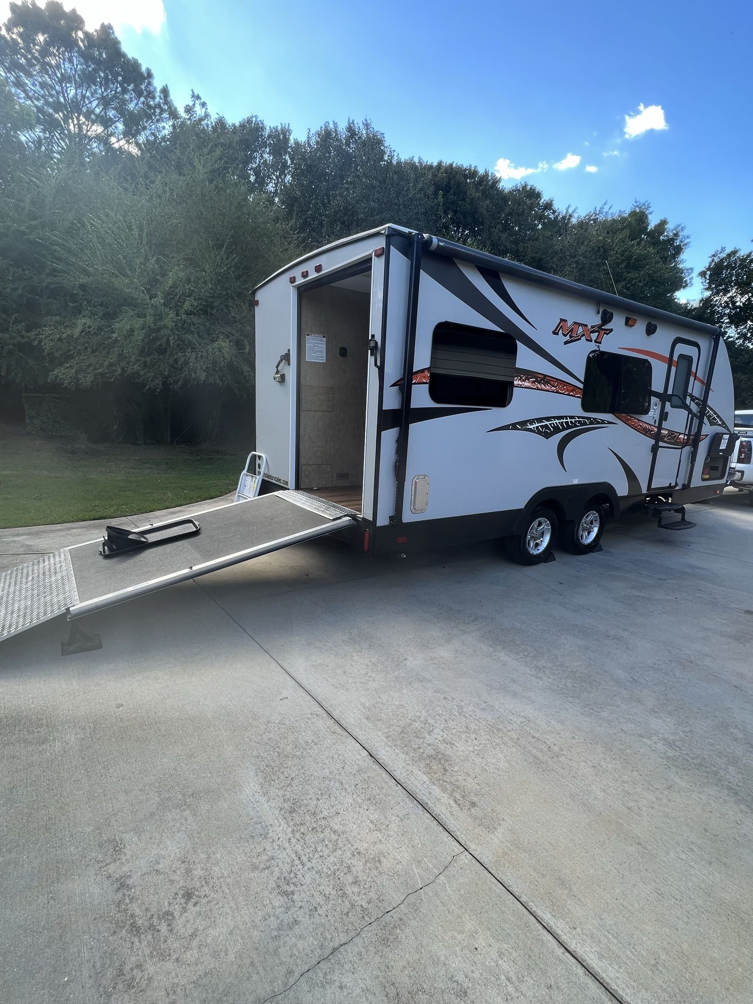 Toy Hauler Camper/ ICON Golf Cart Combo