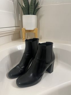 Ysl Black Boots Authentic