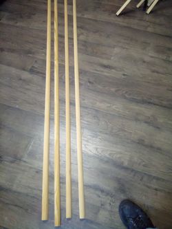 120 FT 1 in quarter round New. In 8ft lengths