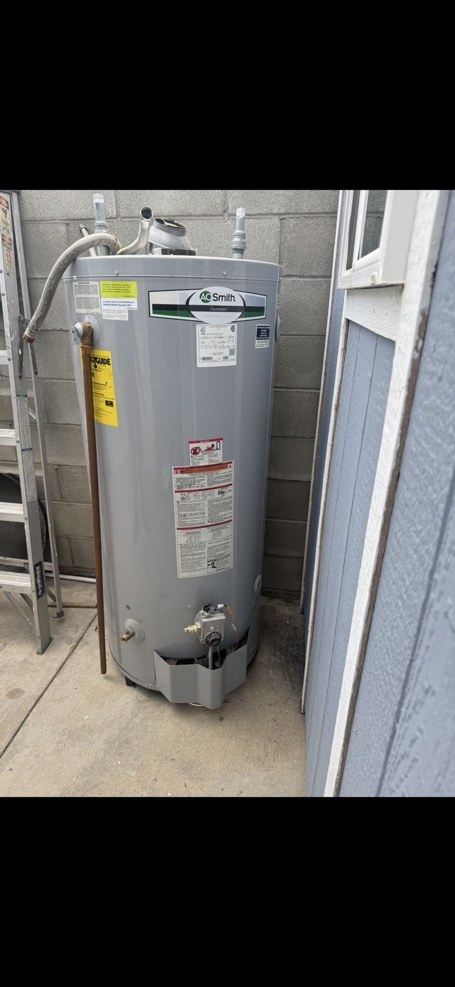 74 Gallon Water Heater 