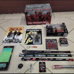 TWD The Walking Dead Zombie Unique Collector's Box 17 Items #3