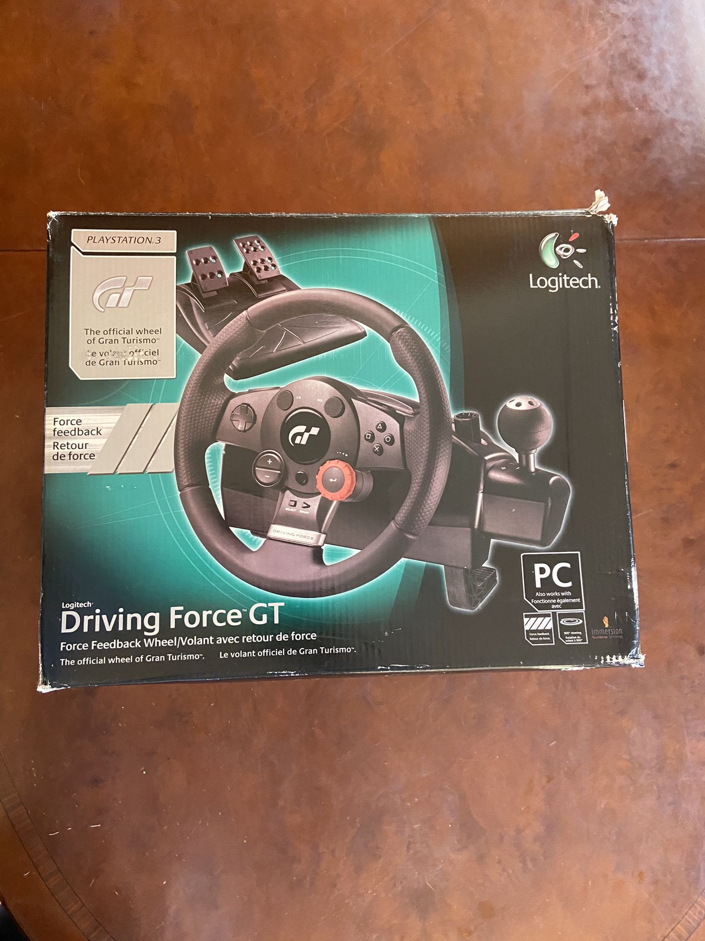 Logitech's Driving Force GT Wheel for the PS3