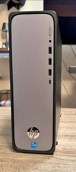 HP OmniDesk Slim Desktop PC - i3-14100 3.5GHz - 8GB DDR5 RAM - 256GB SSD