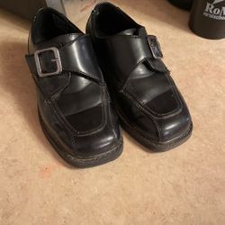 Boys Black Shoes