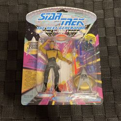 1992 Star Trek TNG Lieutenant Commander Geordie La Forge figure MOC