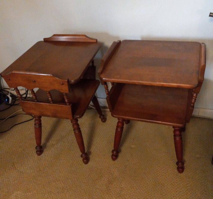 Colonial furniture by baumritter end table discount