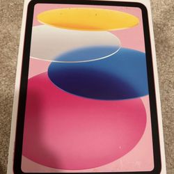 Pink iPad 10th Generation 