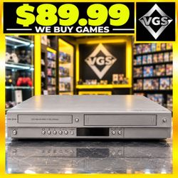 Insignia NS-H3005 DVD Player and VCR Player/Recorder Receiver Tested & Working