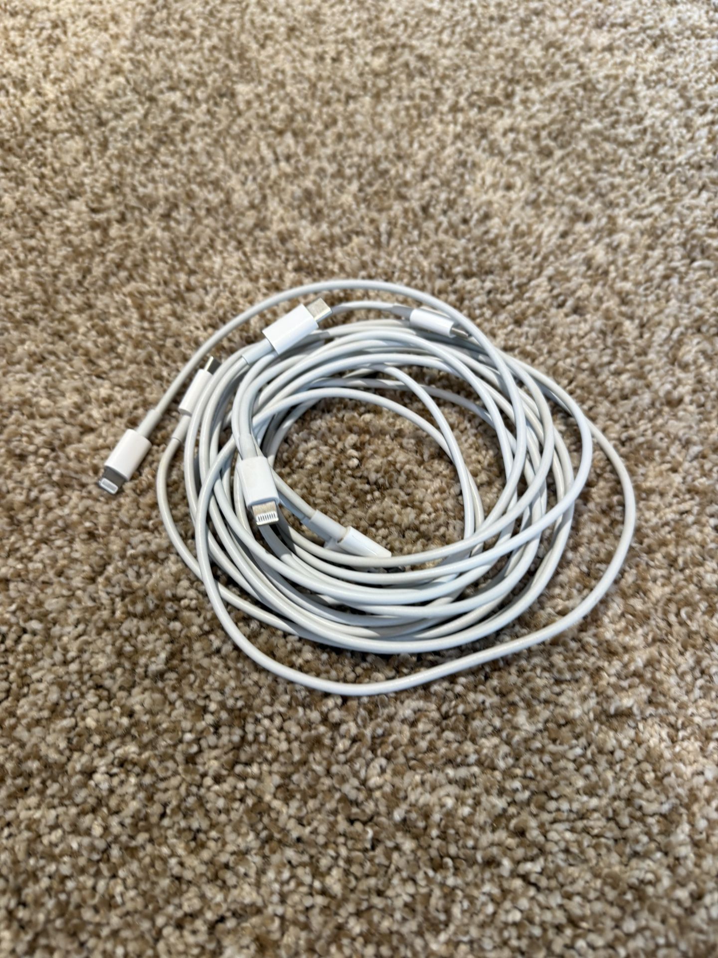 Apple USB-C To Lightning Charging Cable, 4 Count, 1 M Length