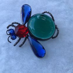 Vintage insect brooch