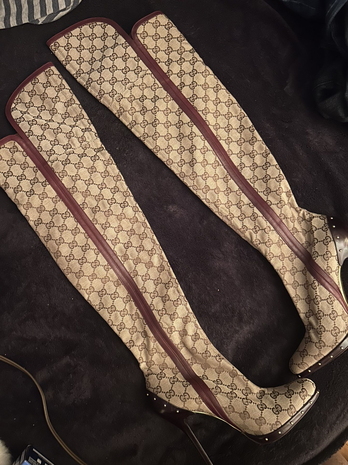 Thigh High Gucci Boots Limited Wear 