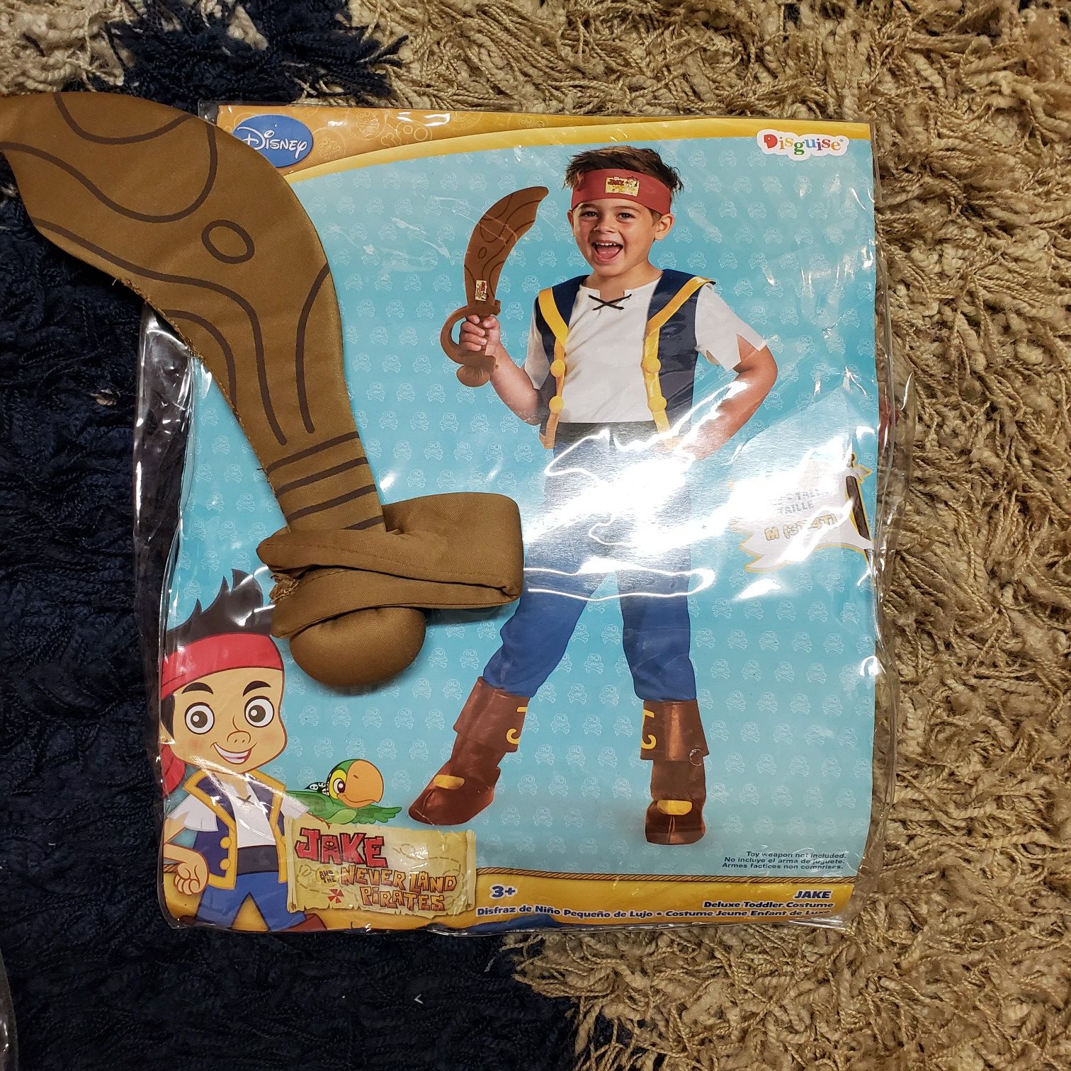 Jake and the never land pirates costume