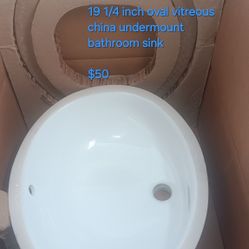 Undermount Bathroom Sink NEW $50