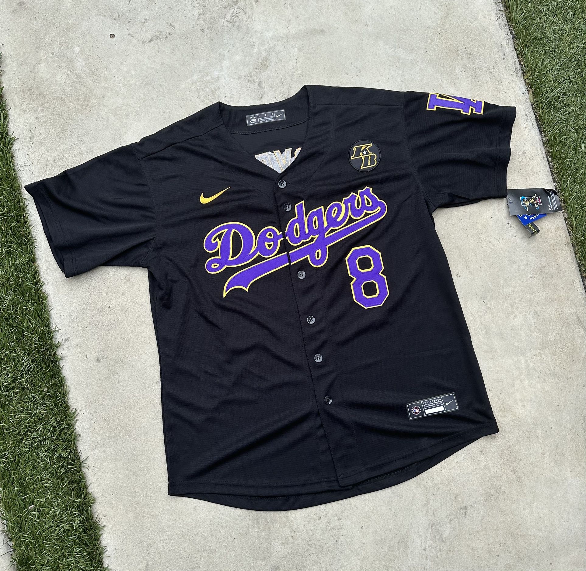 Kobe Bryant Dodgers Lakers Jerseys