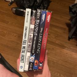 4K Blu Rays For Sale!