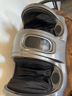 Foot massaging and compression