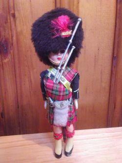 Vintage Scottish Guard Doll