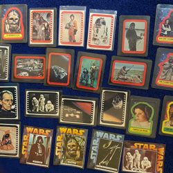 Star Wars Stickers 1977 Cover Photo 1(contact info removed) 1983