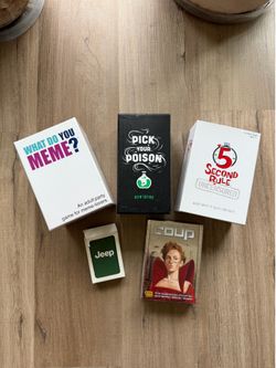 Adult board games bundle