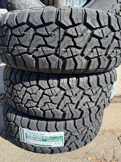 LT265/70R17 10 ply 4 new tires R/T