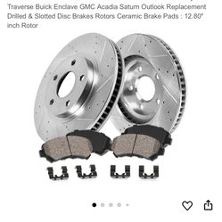 Brake Rotor Kit 