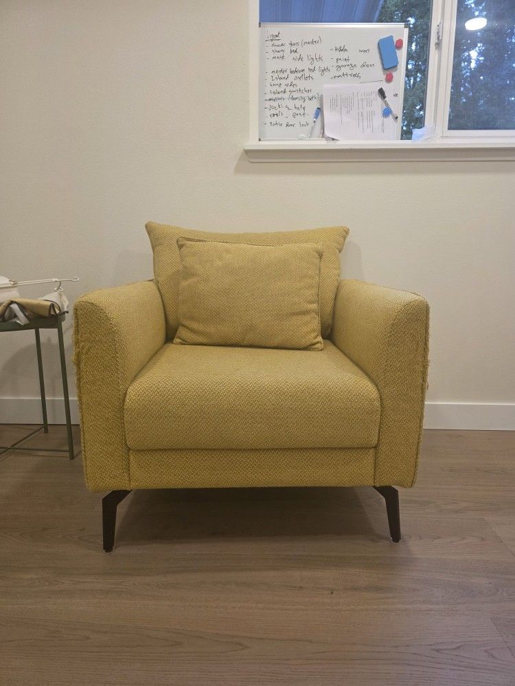Yellow Accent chair