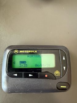 Vintage Motorola Airtouch Pager W/ Belt Clip