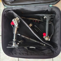 Pearl double pedals