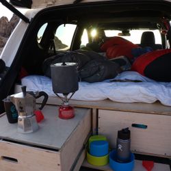 2017 Rav 4 Sleeping Bed / Platform